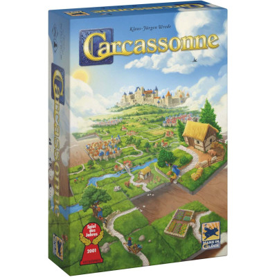 Настільна гра Feelindigo Каркассон 3.0 Річка й Аббат (Carcassonne 3.0, Український) (FI22045)