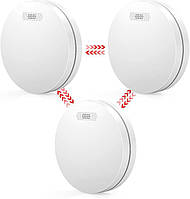 Беспроводной датчик дыма Xindum Interlinked Smoke Alarm SM11R4 3шт. сроком службы 10 лет