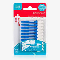 Силіконові зубочистки Edel White Pick Sticks S сині 50 шт