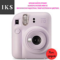 Камера для мгновенной печати фото Fujifilm Instax Mini, цвет Blossom-Pink, подарок девушке TOP