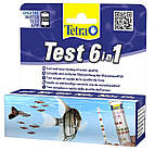 Tetra Test 6in1 експрес-тести для акваріума 25 смужок, код 175488