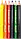 Олівці кольорові вкорочені (набір 6шт) Marco Superb Writer 4100H-6CB, фото 3