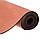 Двошаровий антиковзаючий замшевий килимок для йоги "Record FI-5662-61" (183x61x0,3см) персиковий, фото 2