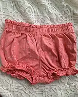 Трусики блумери, шортики, шорти для дівчинки на 9-12 місяців, зріст 80 см  F&F рожеві