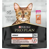 Сухой корм для взрослых кошек Purina Pro Plan Adult Vital Functions с лососем 400 г