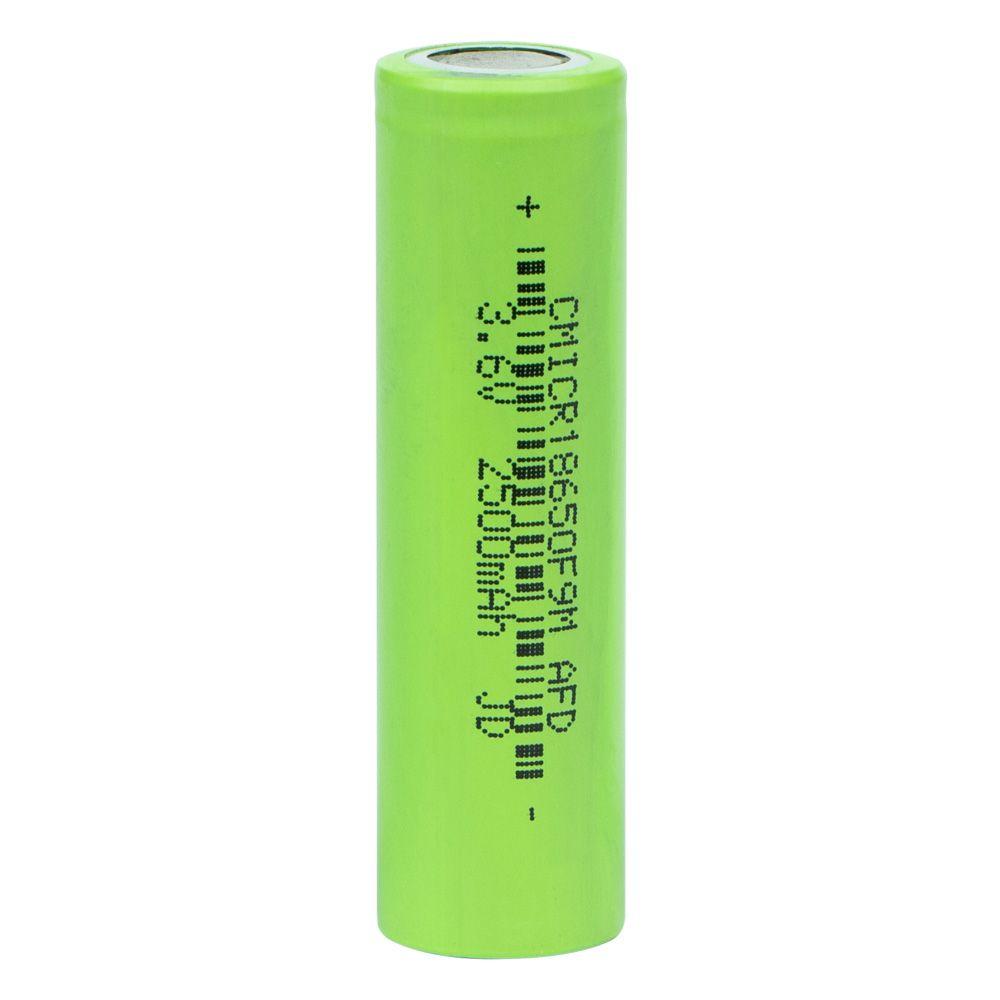 АКБ 18650 2500 mAh Характеристики Зелений