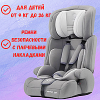 Автокресло-бустер для детей от 9 месяцев до 12 лет comfort up, кресло 1 2 3 группы для девочки TOP