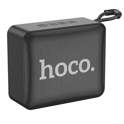 Портативна Bluetooth колонка Hoco BS51 бездротова акумуляторна FM радіо USB USB Чорний, фото 1