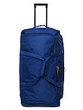 Сумка на колесах велика L синя 75х34х36см/88л/2.7кг/Madisson 214-72, фото 3