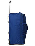 Сумка на колесах велика L синя 75х34х36см/88л/2.7кг/Madisson 214-72, фото 2