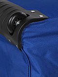 Сумка на колесах велика L синя 75х34х36см/88л/2.7кг/Madisson 214-72, фото 9