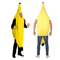 Костюм Банан RESTEQ для взрослого 168-182 см. Банан косплей. Костюм Банана