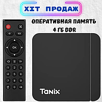 ТВ приставки для smart телевидения W2 4 32, Android Smart tv приставка для любого tv hdmi av TOP