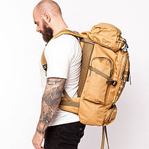 Рюкзак військовий тактичний для походу, Військовий рюкзак 70 л, Тактичний похідний військовий рюкзак, фото 5