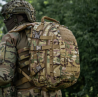 Тактичний рюкзак Мультикам M-Tac 25 л, Рюкзак для військових, Армійський штурмовий рюкзак SPARK