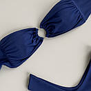 Женский купальник бандо Corsica & Fiji темно-синій, фото 3