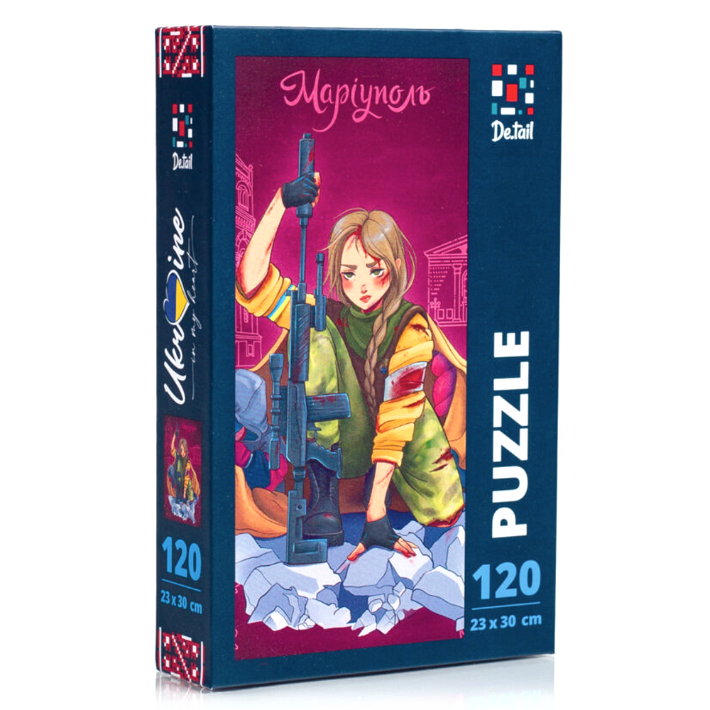 Пазли «Маріуполь» 120 деталей De.tail Vladi Toys (5903858962115)