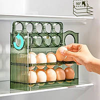 Контейнер-підставка для зберігання яєць у холодильник, 30 комірок