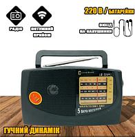Портативний радіоприймач AM FM радіо KIPO KB 308AC з антеною для дому, компактний цифровий радіоприймач
