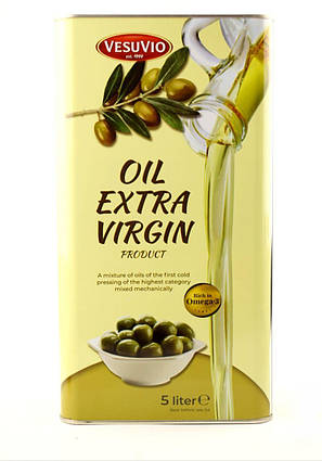 Суміш олії Vesuvio Oil Extra Vergin Product 5л ж/б Італія