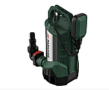 Занурювальний насос для чистої та брудної води, 20 000 л/год Parkside PTPS 1100 B2, фото 3