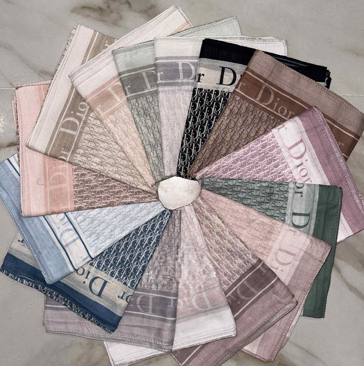 Хустка жіноча Батист 75*75 - Turkey