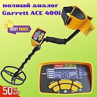 Грунтовый металлоискатель Raider Md6450, полный аналог Ace400i, металлообнаружитель, металошукач TOP