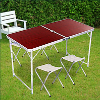 Складной стол для пикника, туристические столики, набор раскладной стол и стулья для кемпинга SUP