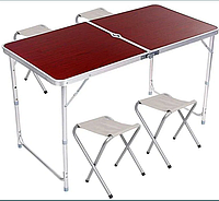 Складаний стіл для пікніка, туристичні столики, набір розкладний стіл і стільці для кемпінгу SUP