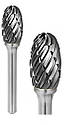 Борфреза овальна (краплеподібна) PROFITOOL - 12х21х66x6 мм для високоміцних сталей (E12206-6STEEL), фото 2