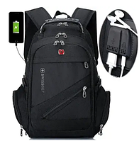 Универсальный швейцарский рюкзак swissgear с usb портом, водонепроницаемый повседневный мужской рюкзак SUP