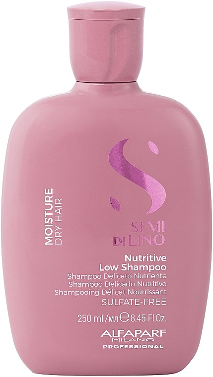 Шампунь для зволоження сухого волосся Alfaparf Semi Di Lino Nutritive Low Shampoo 250мл