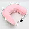 Подушка масажер для шиї U-Shaped Upgrade Vibration Pillow, від USB / Акумуляторний масажер з пам'яттю, фото 5