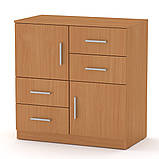 Комод 2+4 венге комбі Компаніт (84х45х85 см), фото 5