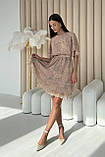 Жіноча сукня з шифонової тканини 44-50 розміри, фото 4