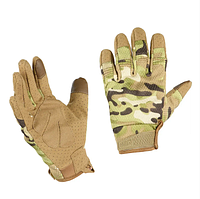 Перчатки тактические M-Tac A30 (S) Мультикам, прочные перчатки для военных AURA