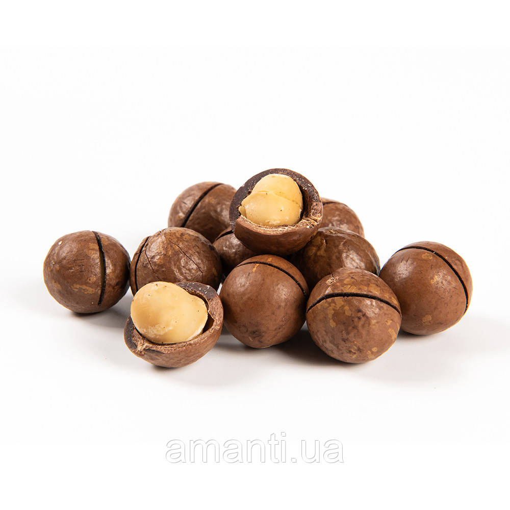 Макадамія не очищена в вакуумі з ключиком 250г, фото 1