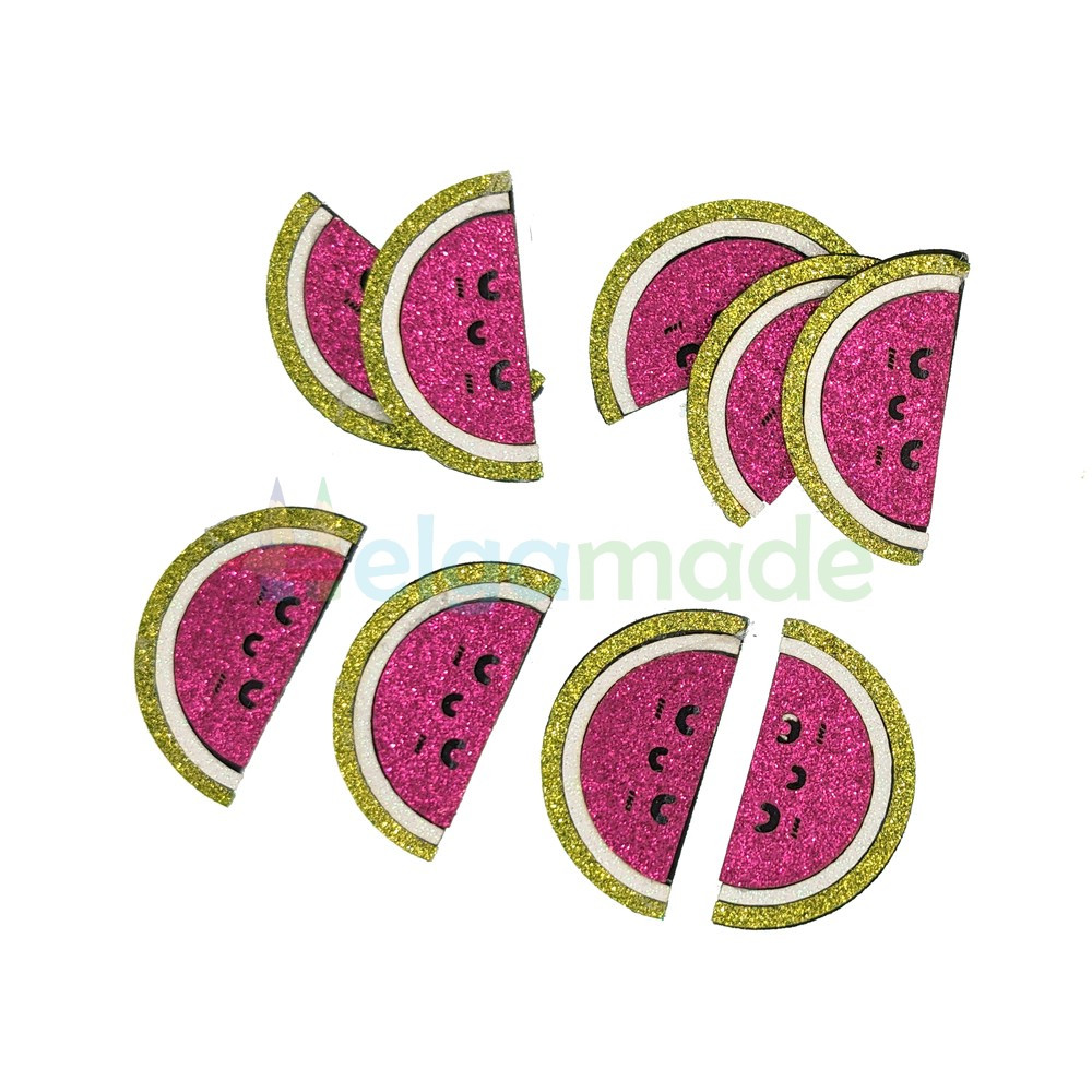 Вирубка з фетру КАВУН, 5х2.7 см, 1 шт, фото 1