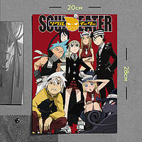 "Пожиратель душ / Soul eater" плакат (постер) размером А4 (20х28см)