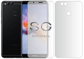 М'яке скло Honor 7X Комплект: Передня та Задня панелі поліуретанове SoftGlass