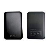 Повербанк Power Bank MMCtech 12000 mAh Зовнішній акумулятор з дисплеєм Чорний, фото 4