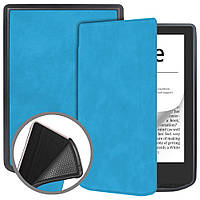 Чехол для Pocketbook 634 Verse Pro / Pocketbook 629 Verse Galeo TPU Folio Light Blue