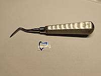 Хирургический элеватор ApogeyDental для удаления зубов (Правоизогнутый) 1 шт