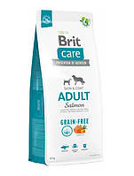 Brit Care Dog Grain-free Adult Сухий корм для дорослих собак маленьких і середніх порід із лососем 12 кг