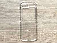 Samsung Galaxy Flip 5 чехол (бампер, накладка) противоударный, прозрачный пластиковый