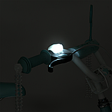 Велосипед двоколісний дитячий Profi (колеса 16", багажник, дод. колеса, складання 75%) MB 16063-1 М'ятний, фото 7