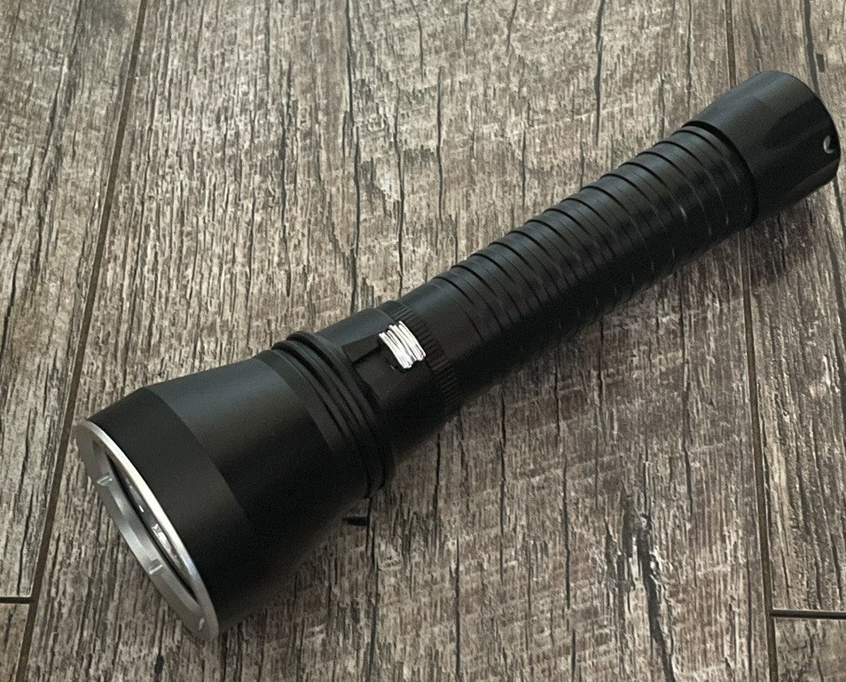 Ліхтарик Boruit XHP 70.2 для підводного полювання 29 Вт, повний комплект, жовте світіння