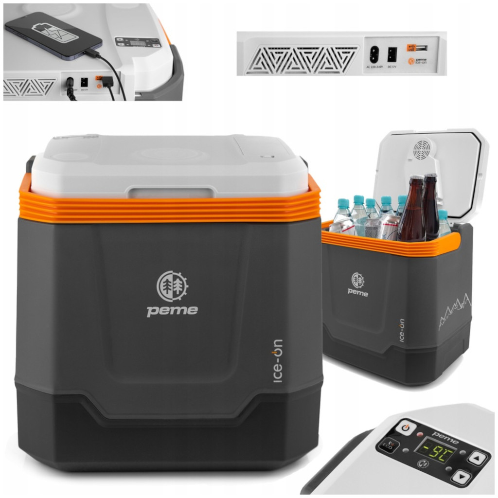 Дорожній холодильник Peme ice-on Trip 33L з bluetooth автохолодильник