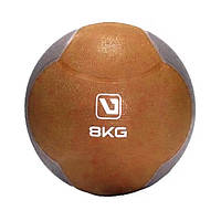 Медбол LiveUp Medicine Ball LS3006F-8 (8 кг Brown) UM, код: 7465005