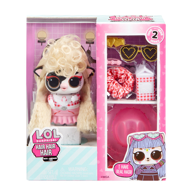 Лялька ЛОЛ Сюрпрайз Вихованці! Стильні зачіски L.O.L. Surprise! Hair Pets 584469 MGA